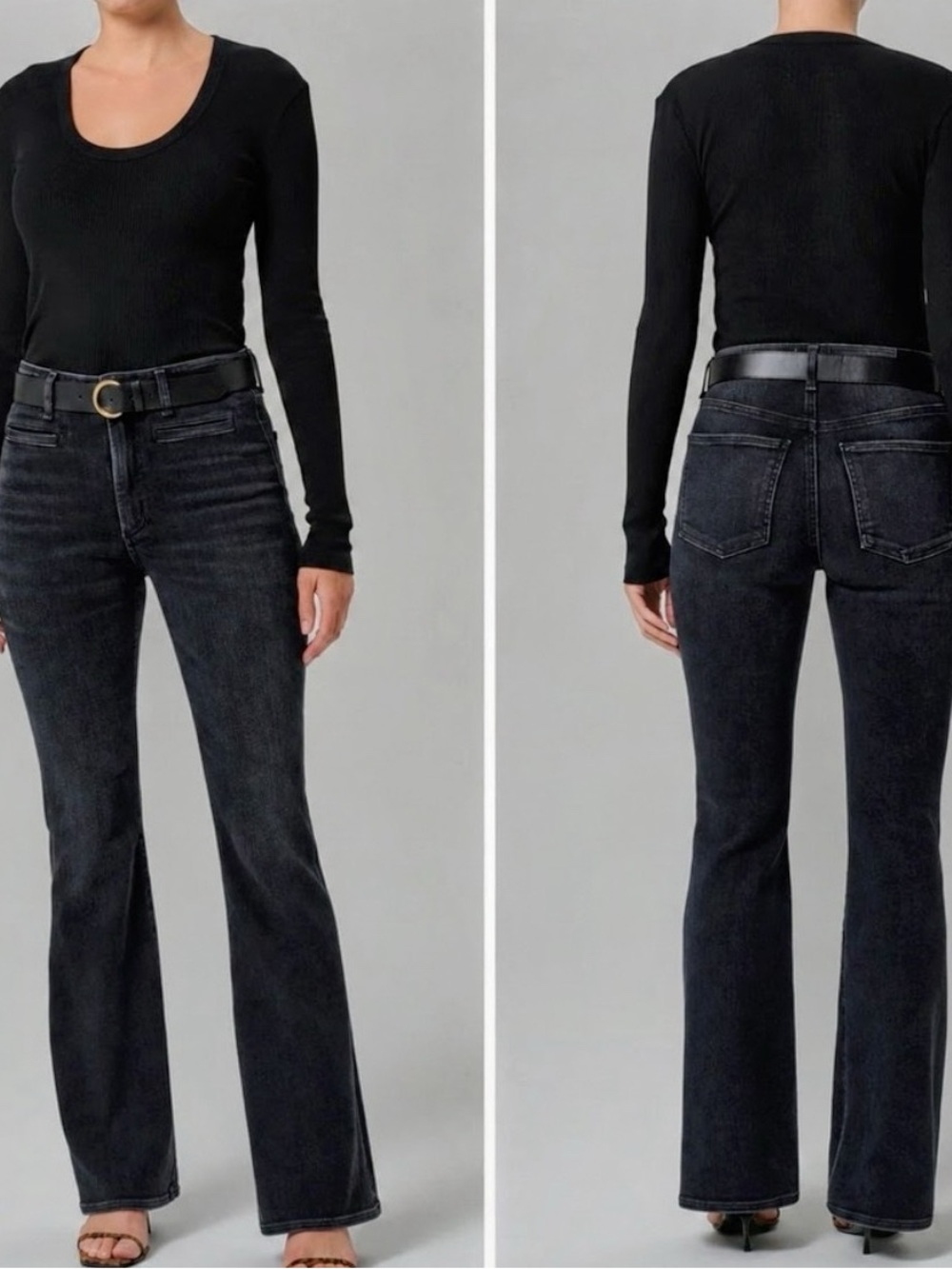 Citizens of Humanity Welt pocket Women’s 29 Lilah High Rise Flare Trouser.